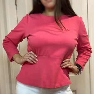 J. Crew Peplum Top